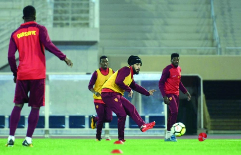 تدريبات القادسية الأخيرة استعدادا للهلال (إعلامي القادسية)