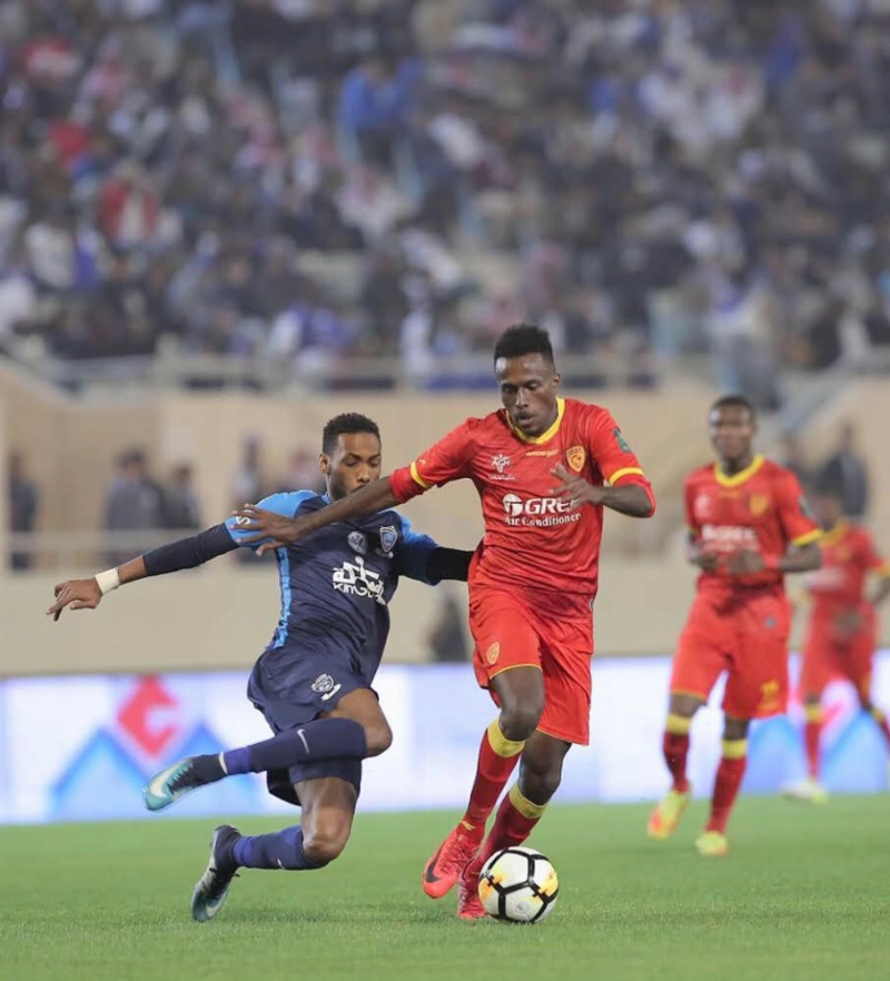 القادسية والهلال أمس (إعلامي القادسية)