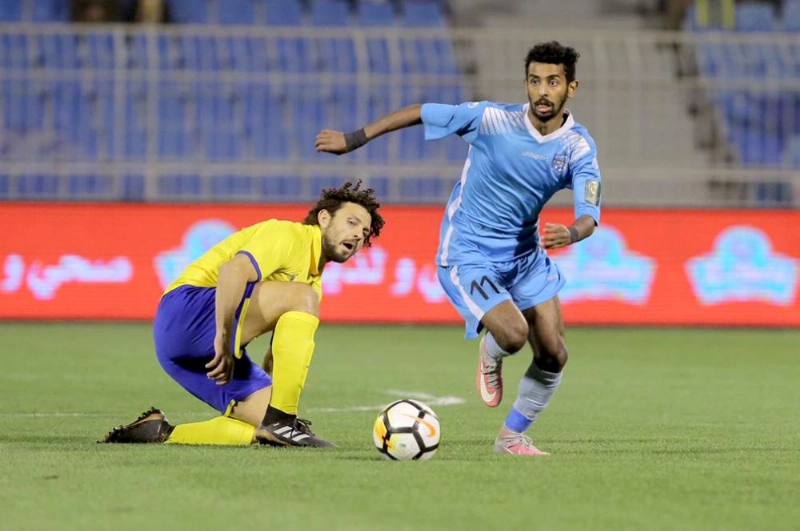 النصر والنهضة أمس في الرياض (الاتحاد السعودي)