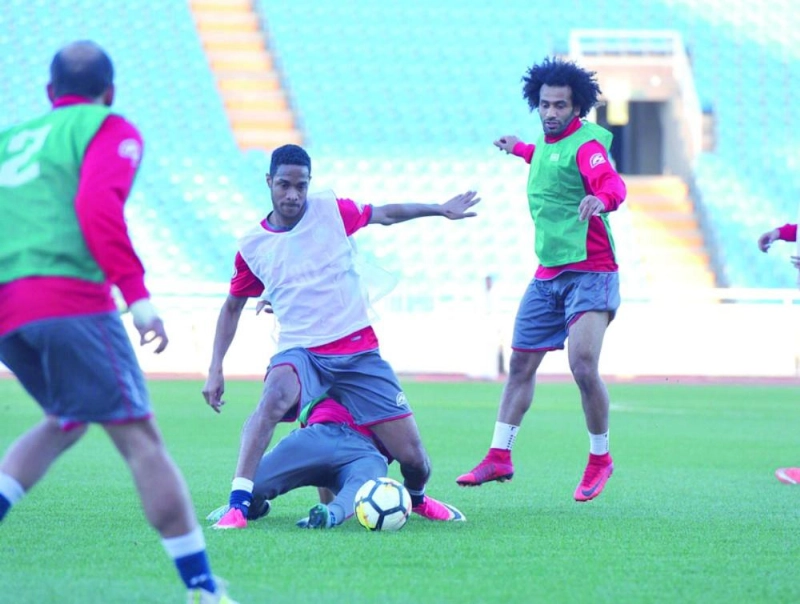 جانب من تدريبات الرائد الأخيرة (إعلامي الرائد)