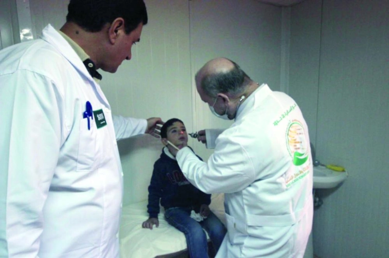 جانب من الخدمات المقدمة في العيادات (واس)