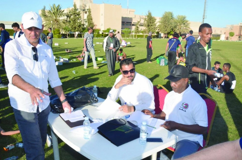 حكام مشاركون ببطولة اتحاد الجامعات (واس)