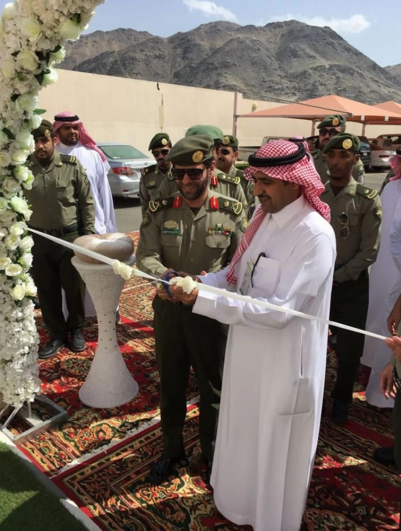 افتتاح مبنى الجوازات في بدر
