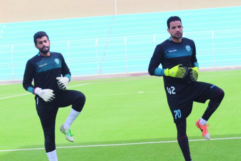 المثلوثي خلال تدريبات الباطن (إعلامي الباطن)