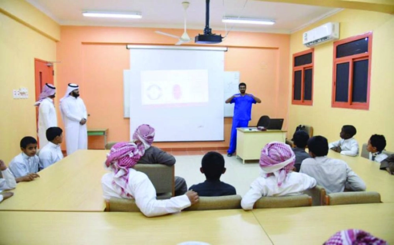 شرح أهداف الحملة للطلاب (واس)