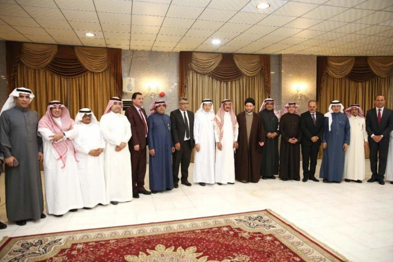 عمار الحكيم مع الوفد الإعلامي السعودي (مكة)