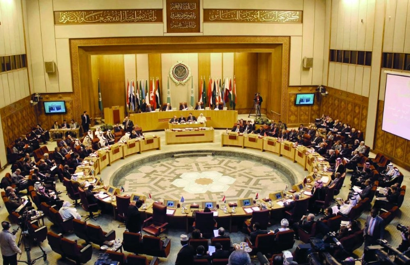 من جلسات جامعة الدول العربية (مكة)