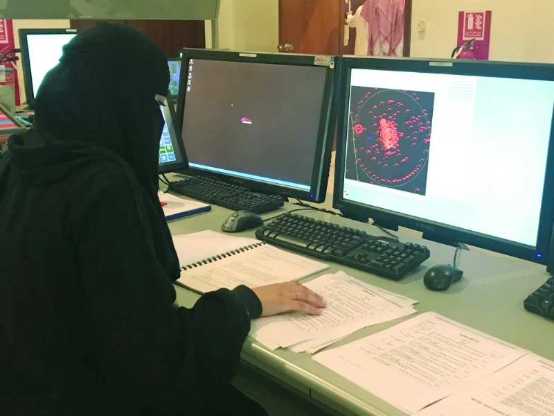 الفتيات خلال البرنامج التدريبي (مكة)