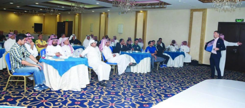 اليوم الختامي لدورة مقيمي الحكام (الاتحاد السعودي)