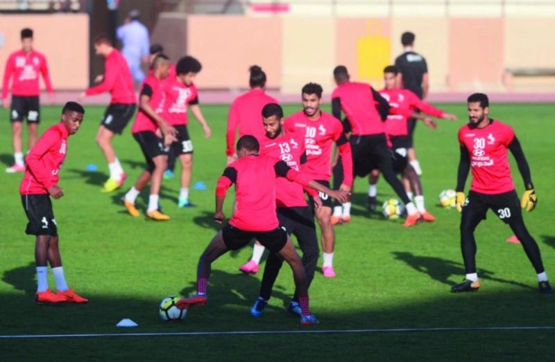 تدريبات الاتفاق أمس الأول (إعلامي الاتفاق)