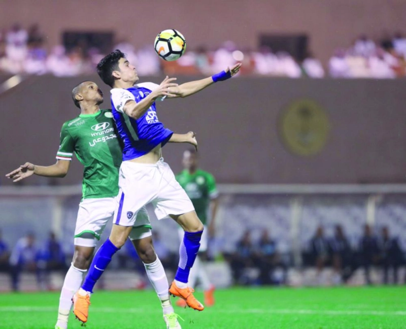 الاتفاق والهلال أمس الأول في الدمام (إعلامي الهلال)