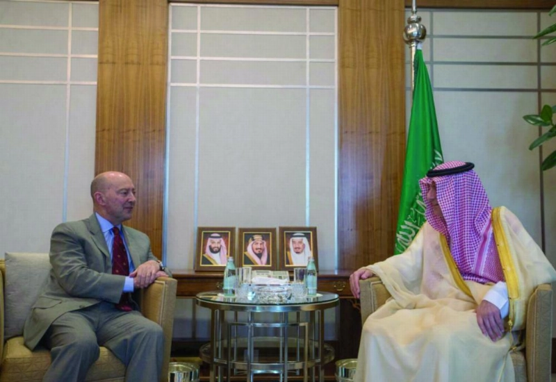 الجبير مستقبلا جيمس ستافرديس (واس)