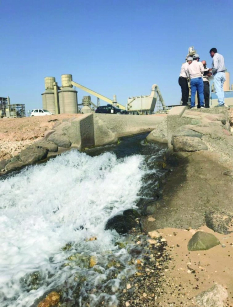 من عملية المسح البيئي (واس)