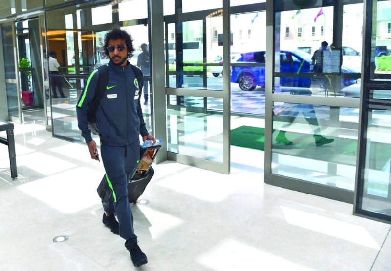 ياسر الشهراني قبل المغادرة (الاتحاد السعودي)