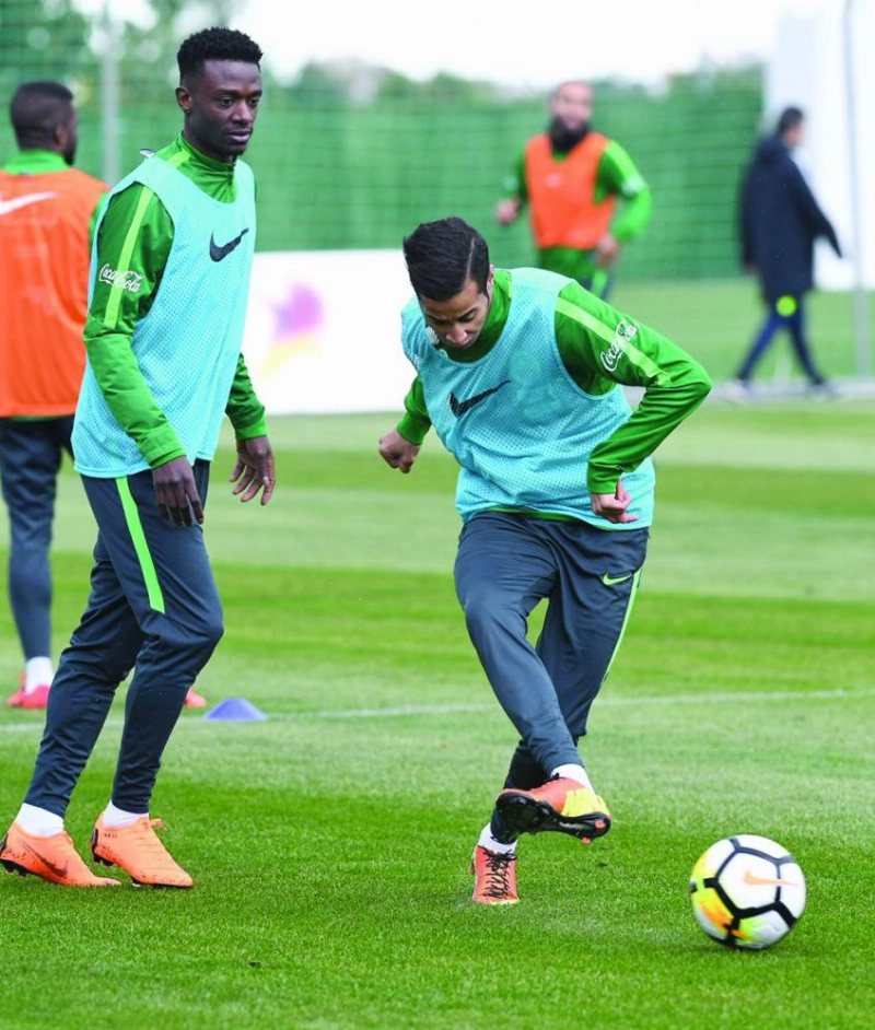 من تدريبات المنتخب (إعلامي المنتخب)