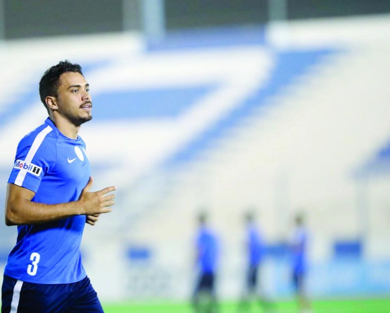إدواردو يواصل برنامجه التأهيلي (إعلامي الهلال)