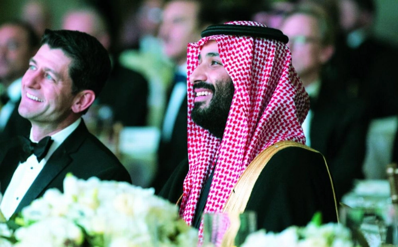 ولي العهد ورئيس مجلس النواب الأمريكي بول راين