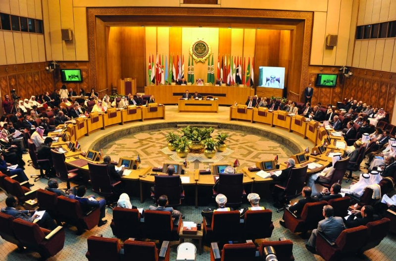 اجتماع وزراء خارجية الدول العربية في القاهرة أمس (واس)