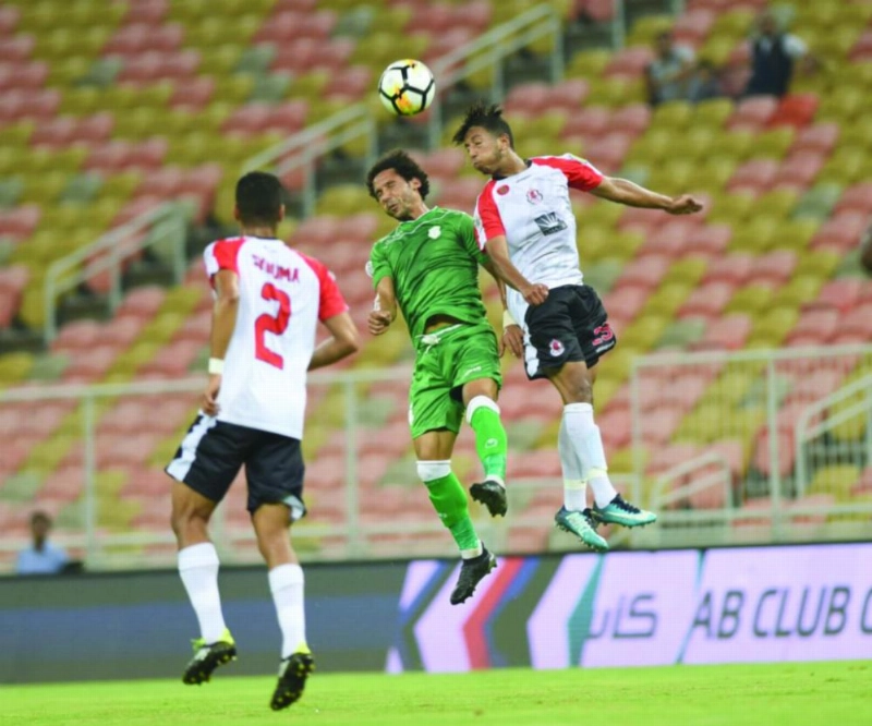 الفتخ الرباطي والاتحاد السكندري أمس (الاتحاد العربي)