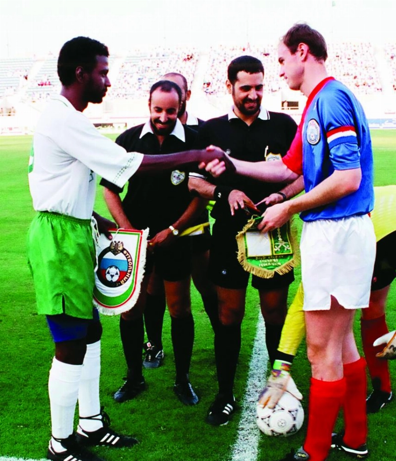 الأخضر التقى المنتخب الروسي في الشرقية (واس)