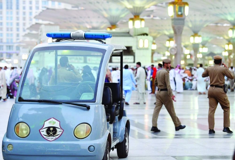 عربات قوة أمن المسجد النبوي (واس)