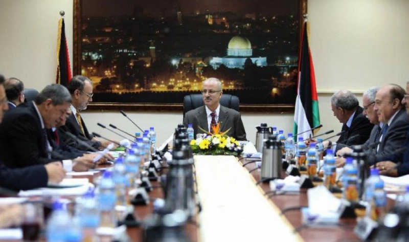 من اجتماع الحكومة الفلسطينية (فلسطين الآن)