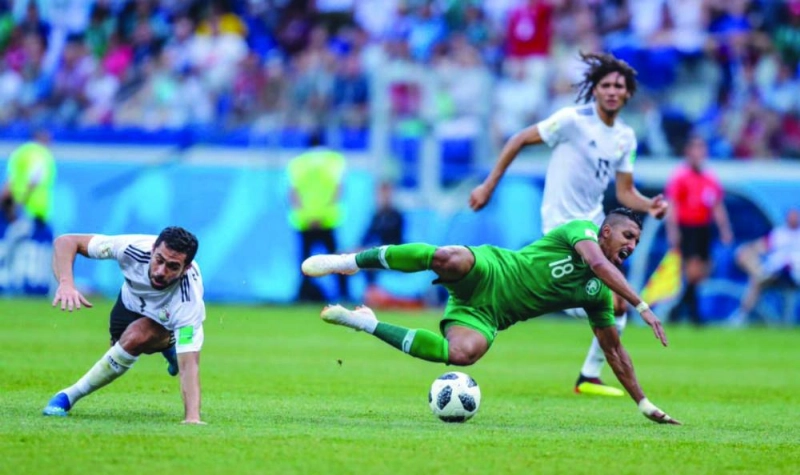 الدوسري يتعرض إلى إعاقة في مباراة مصر (إعلامي المنتخب)
