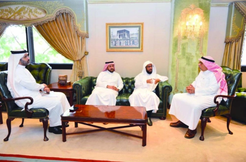 القويحص خلال مناقشة أعمال شركات حجاج الداخل (واس)