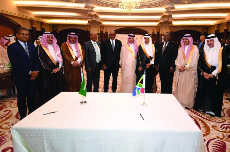 من لقاء الأعمال السعودي الجنوب أفريقي (واس)