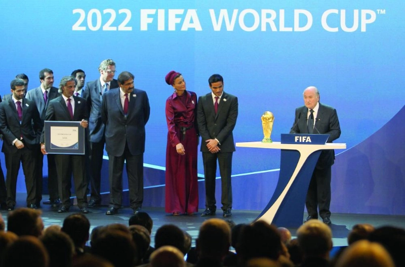 كتّاب سيناريو فيلم ملف استضافة قطر مونديال 2022 (تويتر)