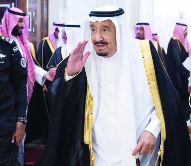 الملك سلمان في نيوم بمنطقة تبوك (واس)
