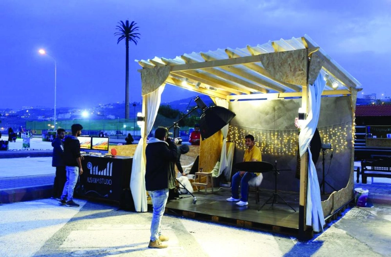 من فعالية أبها جاردن (واس)