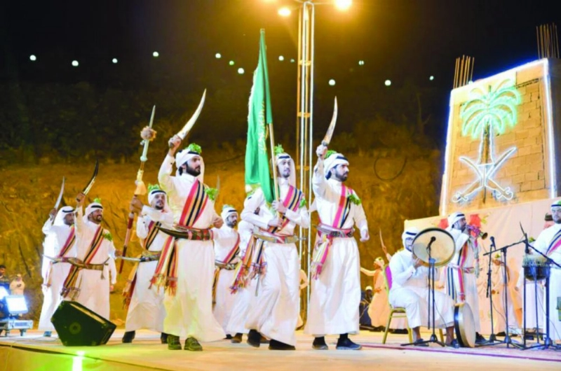 الفنون الشعبية بمهرجان الثروة الترفيهي (واس)