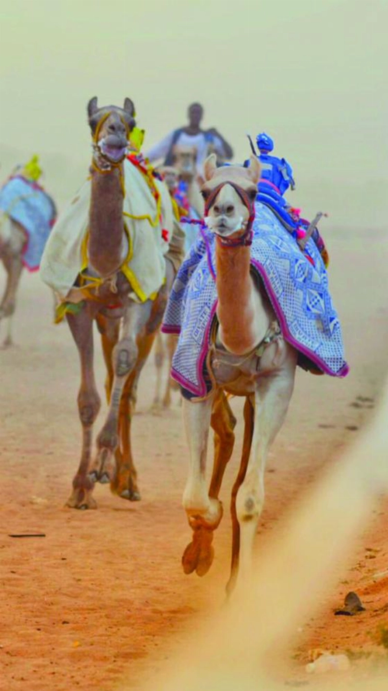 جانب من الاستعدادات التحضيرية للسباق (هيئة الرياضة)