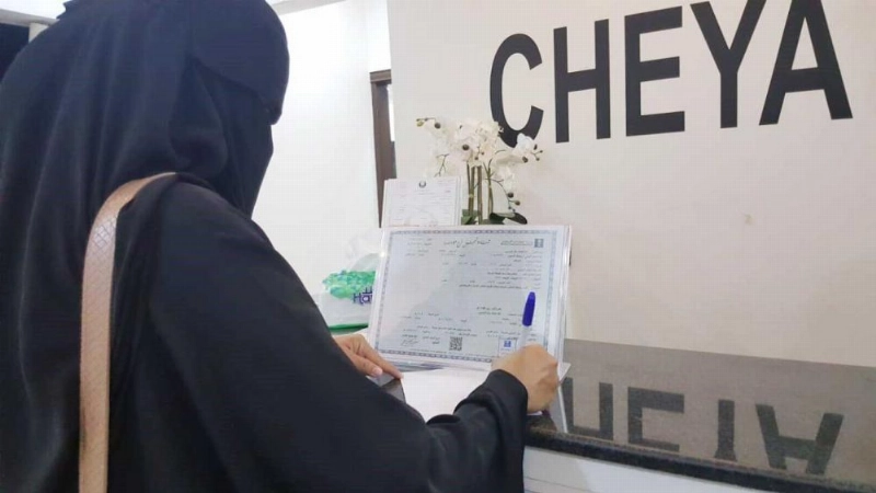 أثناء عمليات التفتيش (وزارة العمل)