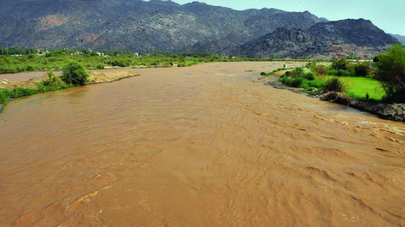ضفاف وادي نجران (واس)