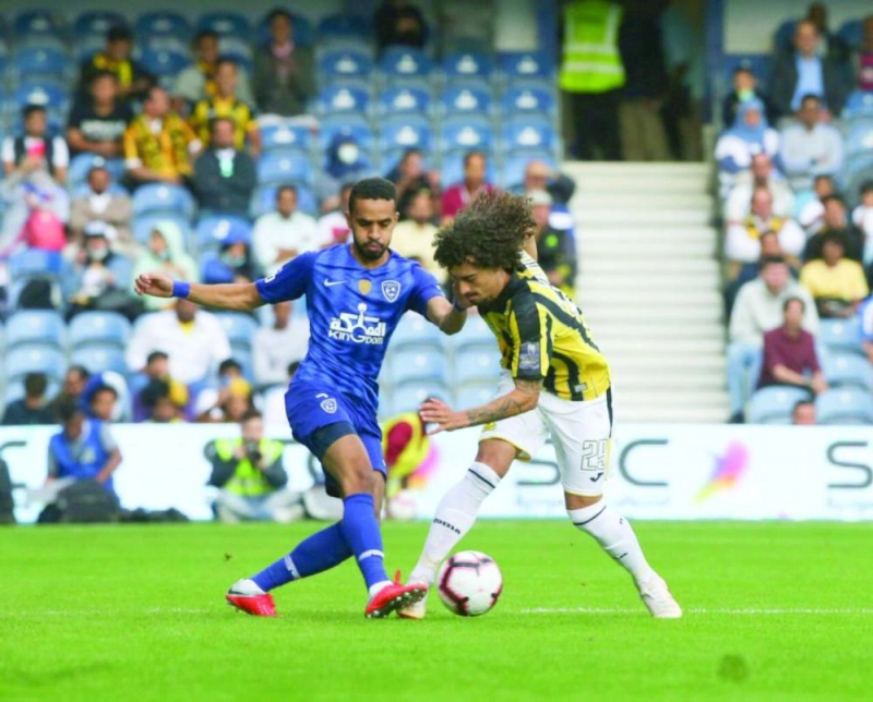 فالديفيا خلال مباراة السوبر (الاتحاد السعودي)
