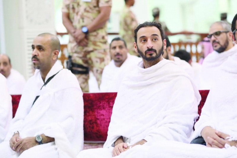 عبدالله بن بندر خلال خطبة عرفة