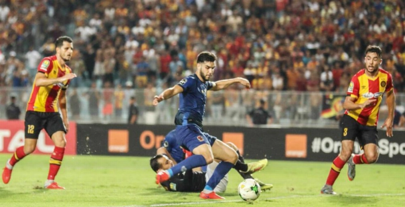 من مباراة الأهلي المصري والترجي التونسي (مكة)
