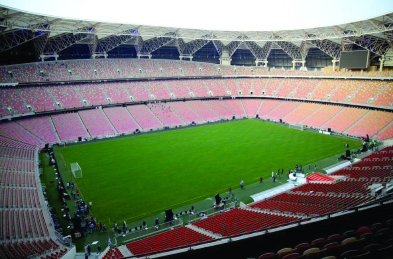 مدرجات ملعب الجوهرة في جدة (مكة)