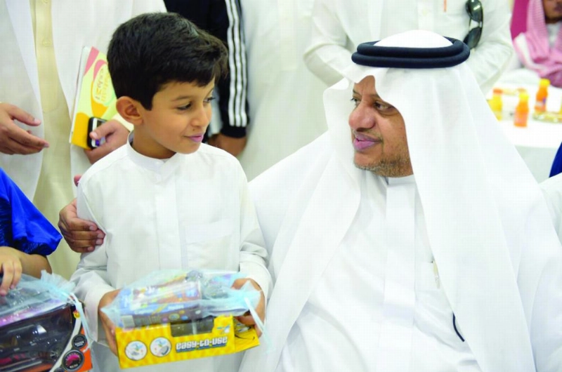 عبدالله الثقفي في إحدى مدارس جدة