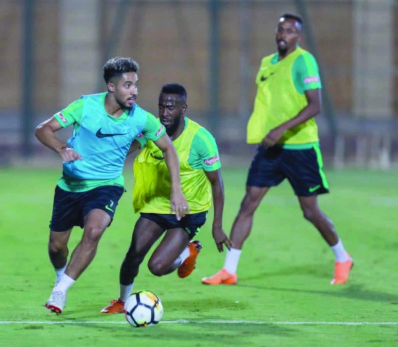 من تدريبات المنتخب (مكة)