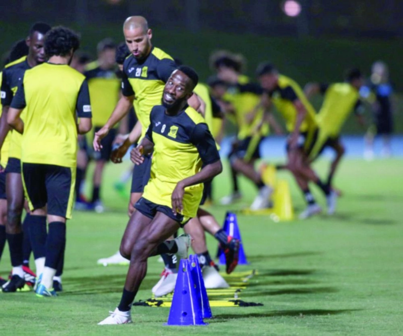 استعدادات الاتحاد لمواجهة القادسية (إعلامي الاتحاد)