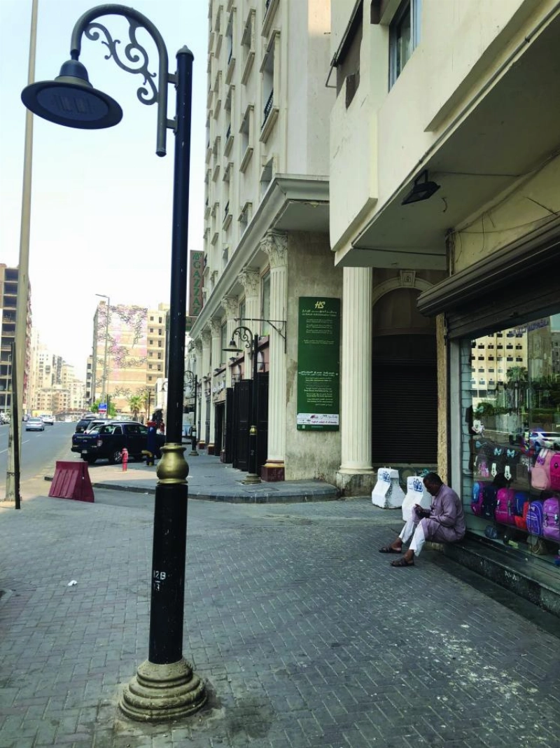 محلات في وسط جدة بعد قرار التوطين (مكة)