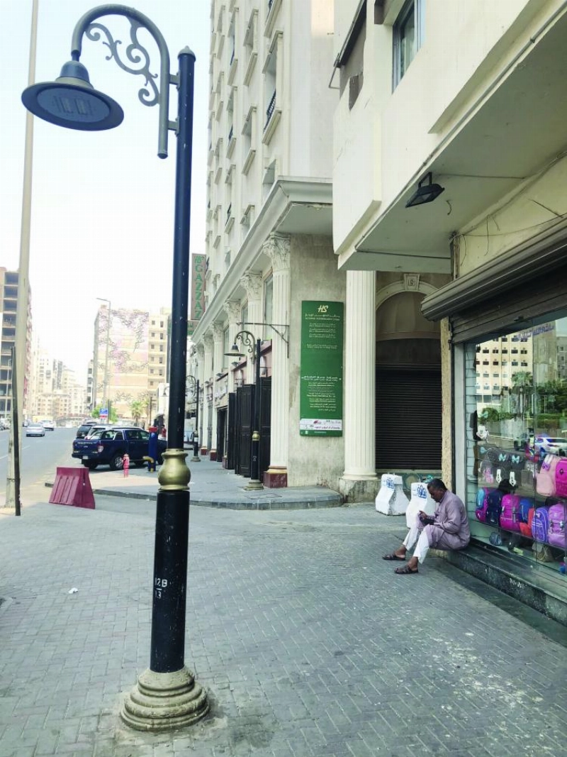 محلات في وسط جدة بعد قرار التوطين (مكة)