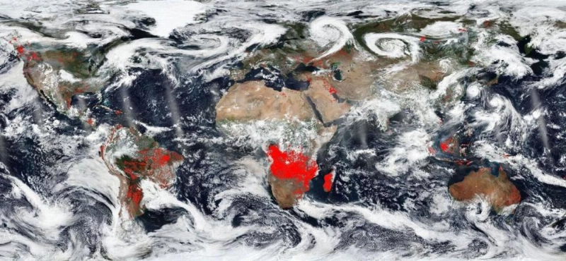 إحدى الصور التي بثتها ناسا (Atlas Obscura)