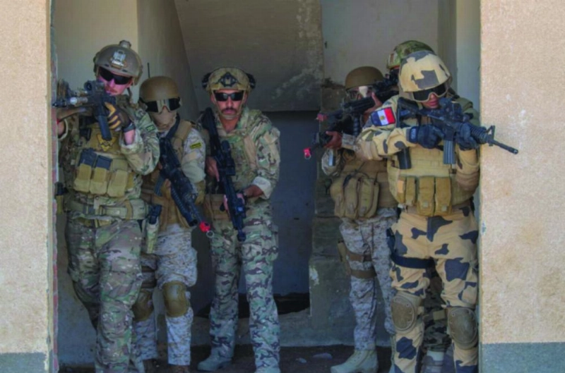 اقتحام وتطهير المواقع المحصنة خلال تمرين النجم الساطع 2018 (واس)