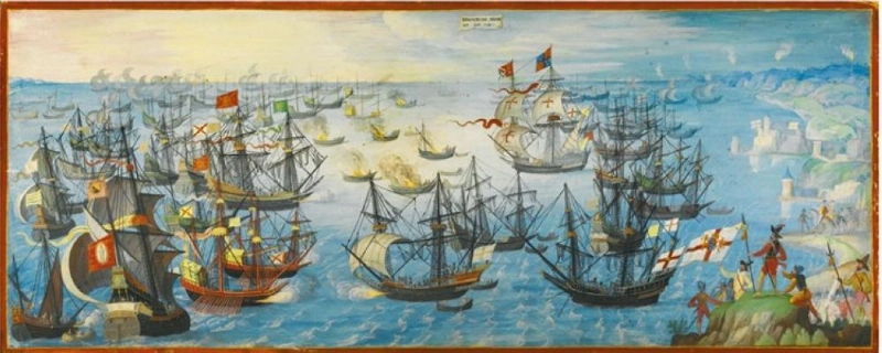 لوحة أرمادا الإسبانية (Antiques Trade Gazette)