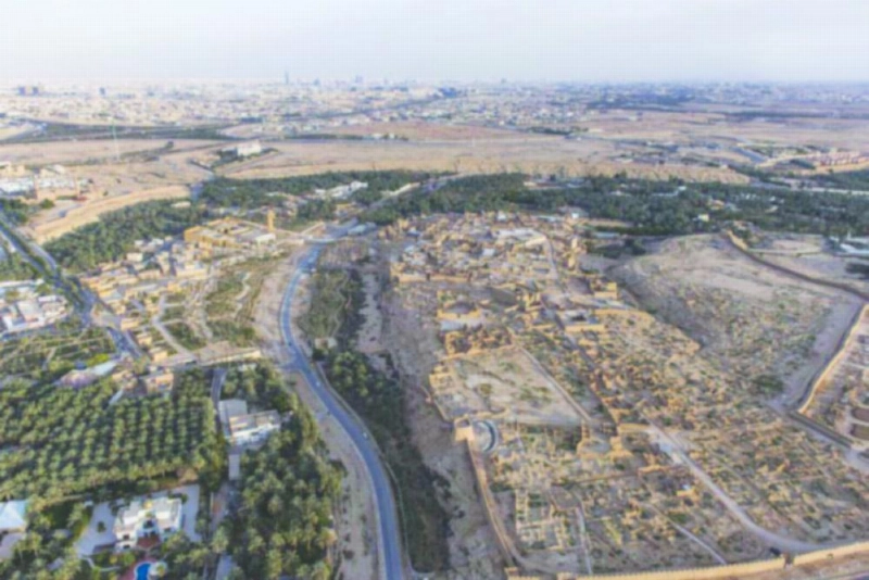 الدرعية في الوقت الحاضر