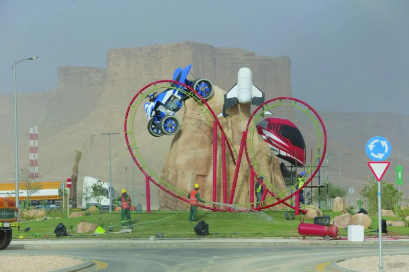 من مشروع القدية